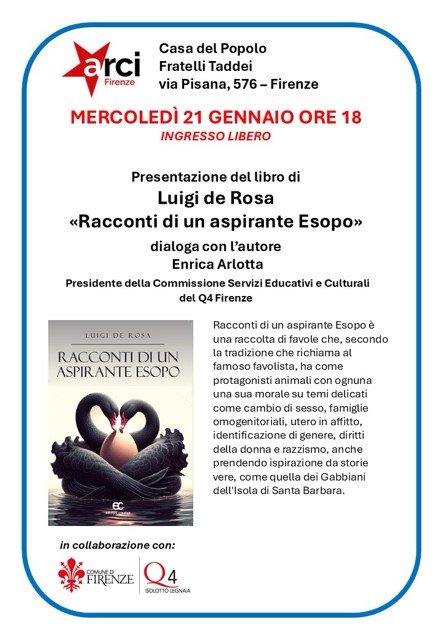 Racconti di un aspirante Esopo”: favole contemporanee in dialogo con la città