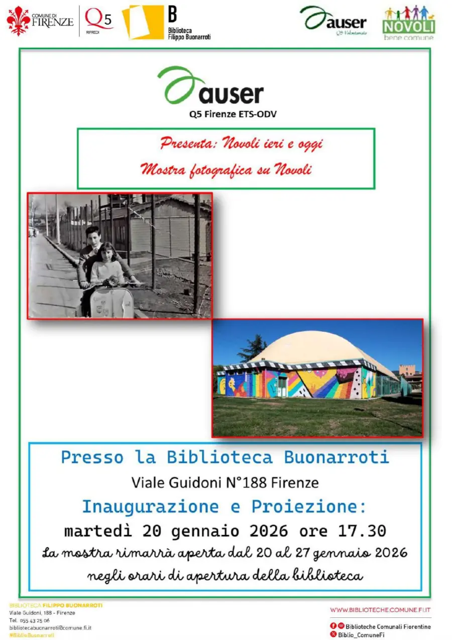 Novoli ieri e oggi: una mostra fotografica per raccontare il Quartiere 5