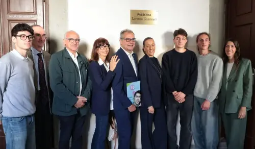 Firenze intitola a Lorenzo Guarnieri la palestra del liceo Castelnuovo